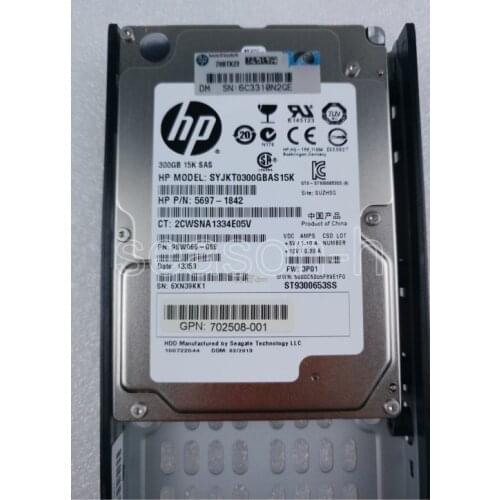 QR492A HP M6710 300GB 6G SAS 15K rpm SFF Hard Drive 697387-001 702508-001