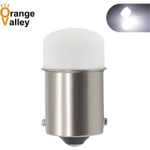 100Pcs P21W 1156 BA15S 9 LED Bulbs Car Lights Turn Signal Reverse Brake Light R5W 3014 LEDs 12V DC Automobiles Lamp DRL