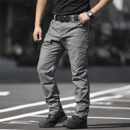 2021 Men Fashion Outdoor Tactical Hunting Field Army Fan Stretch Mens Cargo Pants