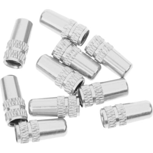 30Pcs Cycling MTB Fixie Bike Bicycle Aluminum Alloy Presta Valve Cap Anodized Dust Cover