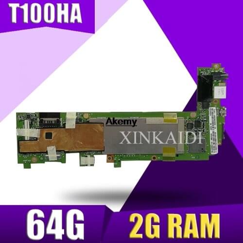 Akemy for ASUS book Transformer T100H T100HA T100HN T100HAN tablet motherboard 64GB SSD + 2GB ram Z8500 CPU