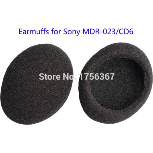Ear pads(earcups) replacement cover for Sony MDR-023 MDR-CD6 headphones(earmuffes/ headset cushion) High quality earcap
