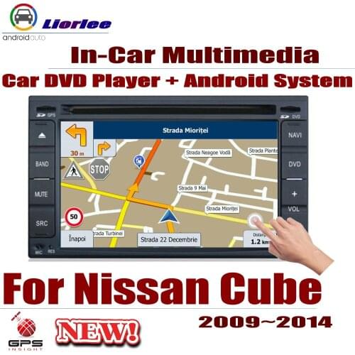 Car Android System RockChip PX5 1080P IPS LCD Screen For Nissan Cube (Z12) 2009-2014 DVD Player GPS Navigation