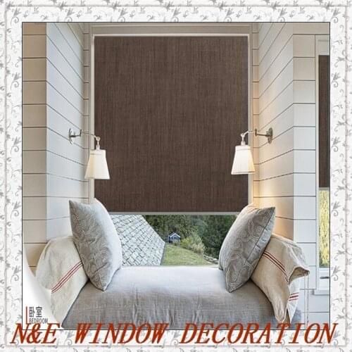 Free shipping customized size high- quality livingroom/office window blinds 100% blackout roller blinds customized size