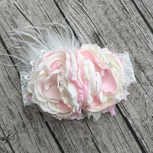 Free Shipping Flower Girl Headband Kids Hair Accessories Photo Prop