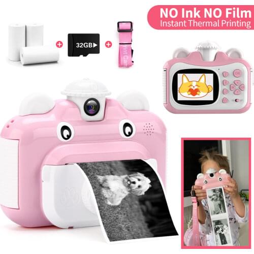 Child Instant Print Camera Kids Printing Camera for Children Digital Camera Photo Toys