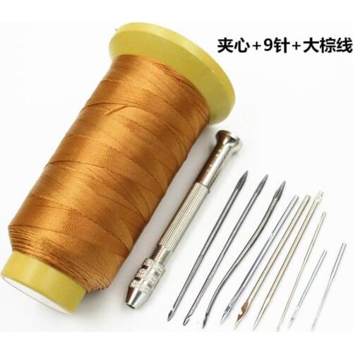 Diy Leather Tools Awl Needle Shoes Cobbler Repair Crochet Needle Sewing Crochet Hook Canvas Shoe Mending Bevel Tool