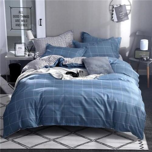 Bedding Set Duvet Cover and Pillowcase Nordic Style Quilt Cover Double Queen King Full Twin Comforter Case 240x220cm Edredon