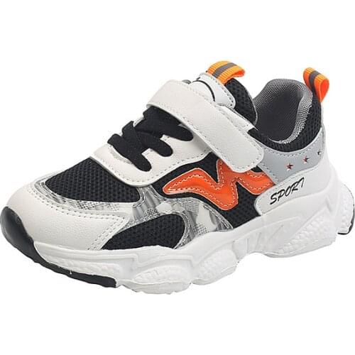 CNFSNJ Summer autumn Mesh Children sneakers cowhide net child casual shoes fashion sport boys girls running shoes 27-37