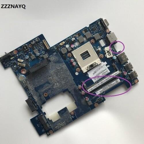ZZZNAYQ For Lenovo G470 Laptop Motherboard HM65 DDR3 GMA HD 3000 PIWG1 LA-6759P Tested Work perfect