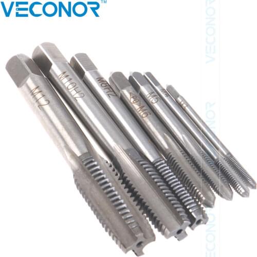 M3-M12 Metric Tap Set Threading Tapping Tool Kit Alloy Steel For Metalworking