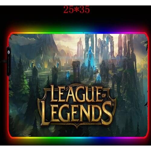 MRGBEST Gaming Computer Mouse Pad RGB Large Pad Gamer XXL Carpet Big Mause PC Desk Play Mat with Backlit for LOL Gamer