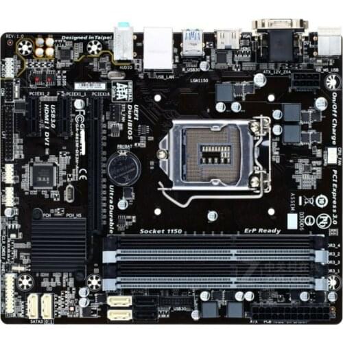 Original motherboard for Gigabyte GA-B85M-DS3H LGA 1150 DDR3 B85M-DS3H 32G HDMI VGA USB3.0 DVI Desktop motherboard Free shipping