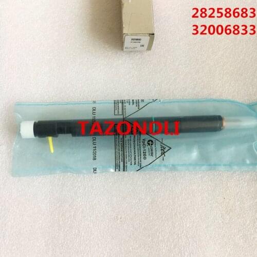 Original and new common rail injector 28258683 for JCB excavator 320/06833,32006833