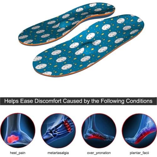 Metatarsalgia Plantar Fasciitis Feet Insoles Arch Supports Memory Foam Orthotic Inserts Relieve Flat Feet, High Arch, Foot Pain