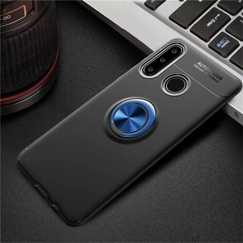 Shockproof Ring Case For OPPO A53 A52 A72 A92 A92S A8 A31 A91 Stand Holder Silicon Anti knock Protection Phone Cover Case