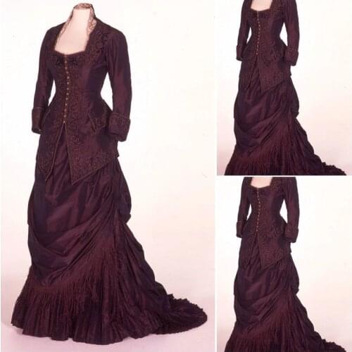 SC-1020 Victorian Gothic/Vintage Dress Halloween Theater dress Custom made