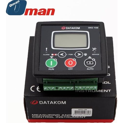Made in Turkey DATAKOM DKG109 is a comprehensive AMF unit for a single genset standby or dual genset mutual standby operations
