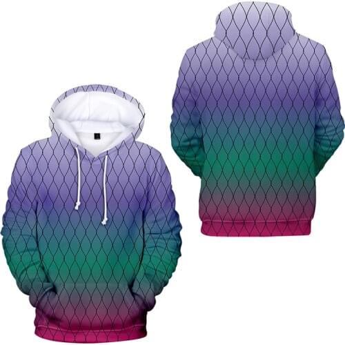 Anime Print Hoodies Sweatshirt Adult Demon Slayer Kamado Tanjirou Cosplay Costume Men Woman Hooded Tops C35K123