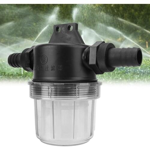 20mm 25mm Garden Watering Filter Ultrafine Plastic Impurity Prefilter 50 Mesh Aquaculture Water Pipe Filter