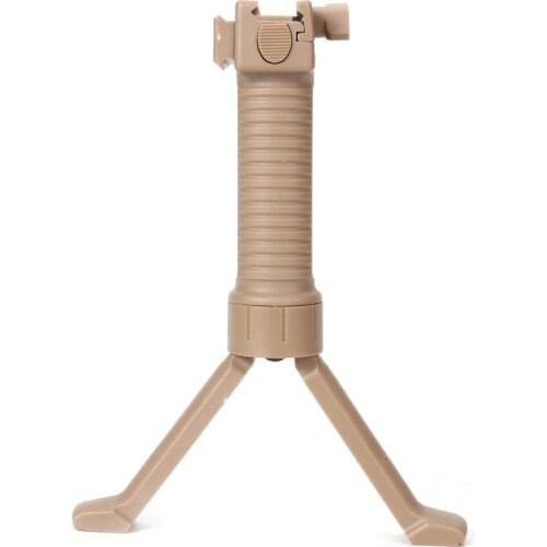 Military Tactical Fore Grip Bipod Pod Picattinny Weaver Rail Rifle Foregrip For Paintball Shooting