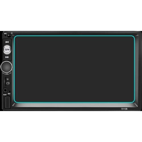 Myslc Tempered Glass for AMprime 7 inch 2 Din In Dash Car Multimedia Player Radio Stereo pad touch Screen protector