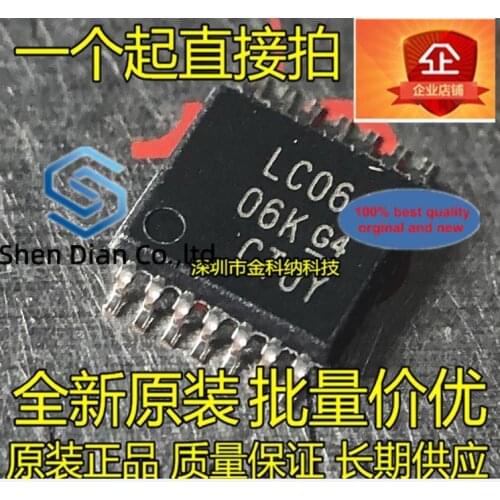 10pcs 100% orginal new in stock SN74LVC06APWR silk screen LC06A TSSOP14 logic chip