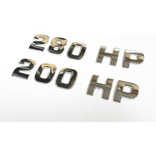 3D three-dimensional letter logo is suitable for Alfa Romeo Giulia Stelvio personalized English letter car body logo