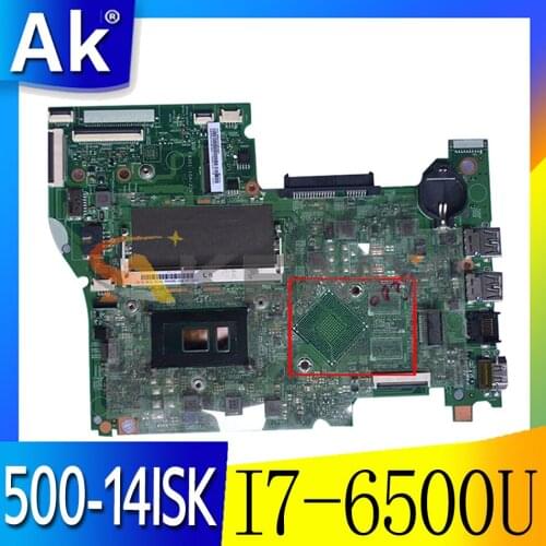 Akemy For Lenovo YOGA 500-14ISK FLEX3-1480 Laptop Motherboard CPU I7 6500U DDR3 Integrated Graphics 100% Test OK