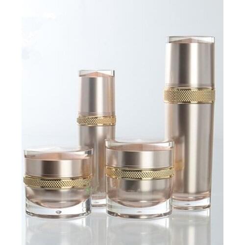 30g 50g Acrylic Cream Jar Cosmetic Bottle Container Jar,30ml 100ml 120ml Acrylic Lotion Pump Bottle F189