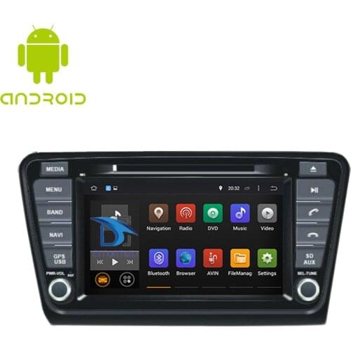 Android 9.0 Octa Core Car GPS Navigation For SKODA Rapid 2013-2019 With GPS Navigation Car Radio Audio Video Car radio player
