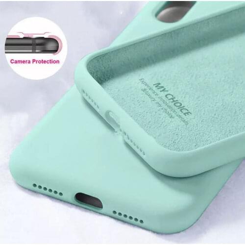 Phone Case For Samsung Galaxy A72 A52 A32 A42 A71 S20 S21 A51 A31 A21S A41 4G 5G FE Plus Ultra Candy Color Liquid Silicagel Case