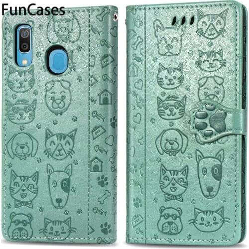 Kitten PU Leather Flip Case For Samsung Note 10 Lite Cases Galaxy A81 A30 A71 A50S A51 A90 A40 A50 A80 A30S M31 A70 A70S A20 Pro