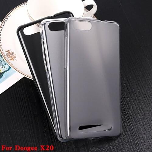 For Doogee x20 Scratch Resistant Pretective Phone Case For Doogee x20 5.0 inch Gel Soft Flexible Slim Back Cover TPU Case