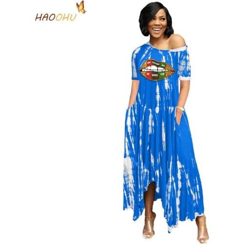 Широкие летние платья HAOOHU China At AliExpress