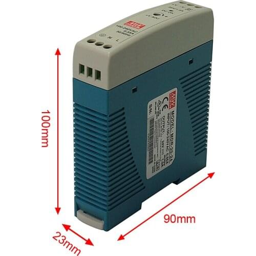 Switching Power Supply Light Transformer 24V Power Supply Source Adapter MDR-10 MDR-20 for Cnc Router Machine