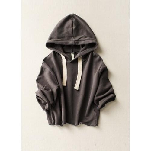 2020 Girls Boys Fashion Sweatshirt Childrens Hoodie Solid Color Autumn Long Sleeve Top Childrens Clothing