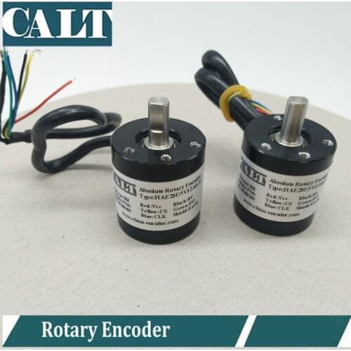Cheap price for 28mm outer dia hall sensor SSI micro miniature absolute encoder HAE28 wholesale-10pcs in pack