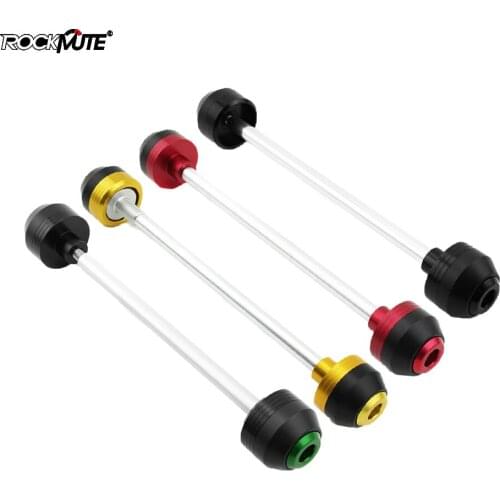 Front Axle Fork Swing Arm Crash protector For BMW F800ST 2005-2012 Motorcycle Aluminum Wheel Slider Pad