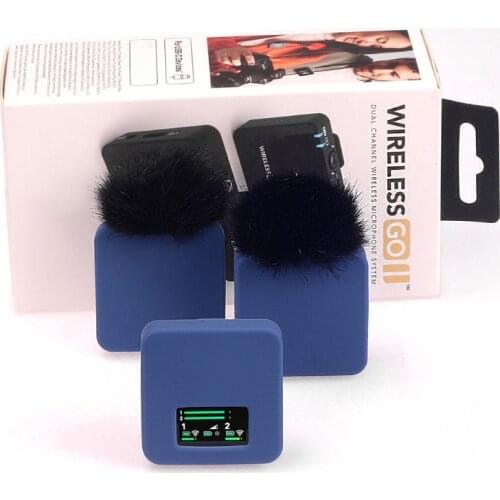Dust-proof Protective Cover For RODE Wireless Go/Go II Microphone Accessories E56B