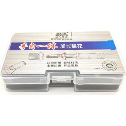 7 tubular pins (7.0mm and 7.5mm and 7.8mm) locksmith tools open elongated locking tools