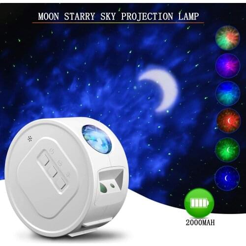 Led Lights Moon Night Lamp Proyector De Galaxia Veilleuse Enfant Lampara Noche Dormitorio Projector Decoration Projektor Gwiazd