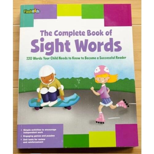5-12 year Childrens English story book The Complete Book of Sight Words help child be reader early education book 1pc/set