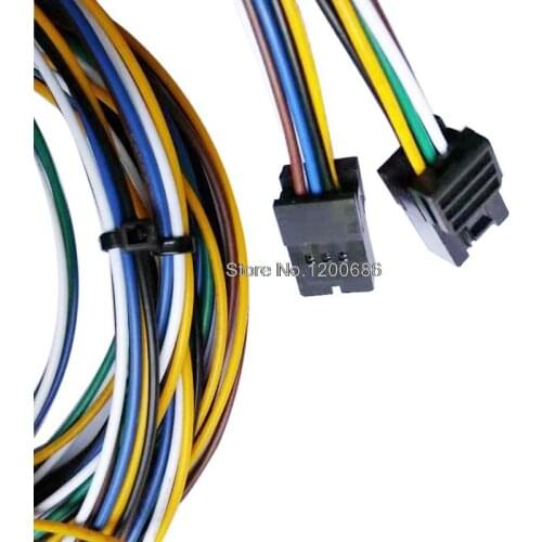 1800MM 22AWG 50579303 molex 3P 2.54 mm 70066 wire harness 2 Row 2.54mm SL Interim Clip 6 Circuits 15045061 70013