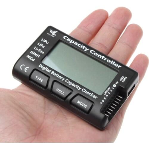 2018 Digital Battery Capacity Checker RC CellMeter 7 For LiPo LiFe Li-ion NiMH Nicd New