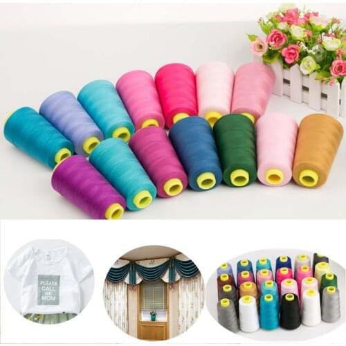 3000 Yards High Speed Sewing Thread Polyester Threads Machine Manual Line 402 Embroidery Industrial Home Sewing Accessories