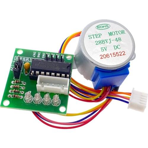 5set New Brand ULN2003 28BYJ-48 5V Reduction Step Motor Gear Stepper Motor 4 Phase Step Motor for arduino 5pcs Motor +5pcs Board