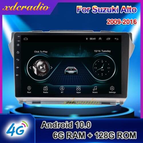 Xdcradio 9" Touch Screen Android 10 For Suzuki Alto Car Radio Auto DVD Multimedia Video Player GPS Navigation Carplay Stereo 4G