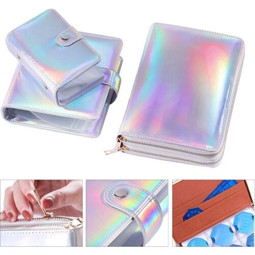 Zippered Nail Stamping Plate Holder Case Template Organizer Pouch, Shine During The Day, Catch Everyones Eye