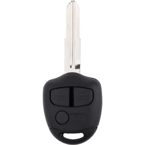 Remote Key Shell Fob Case+ Blade 3 Button For Mitsubishi Colt Mirage Lancer